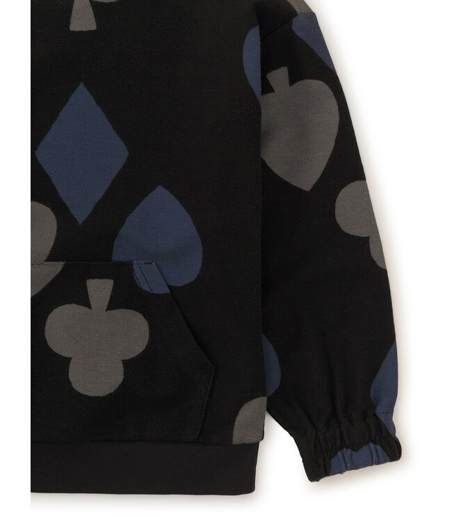 Tea Collection Printed Kanga Popover - Winning Hand Blue