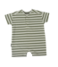 Tiny Tribe Forest Stripe Waffle Relaxed Romper