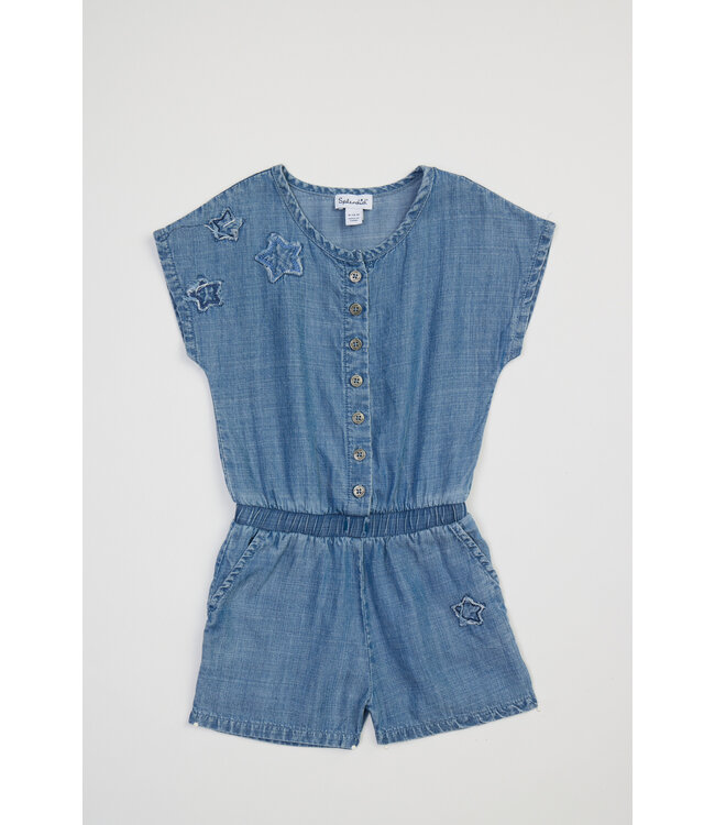 Splendid Indigo Star Romper
