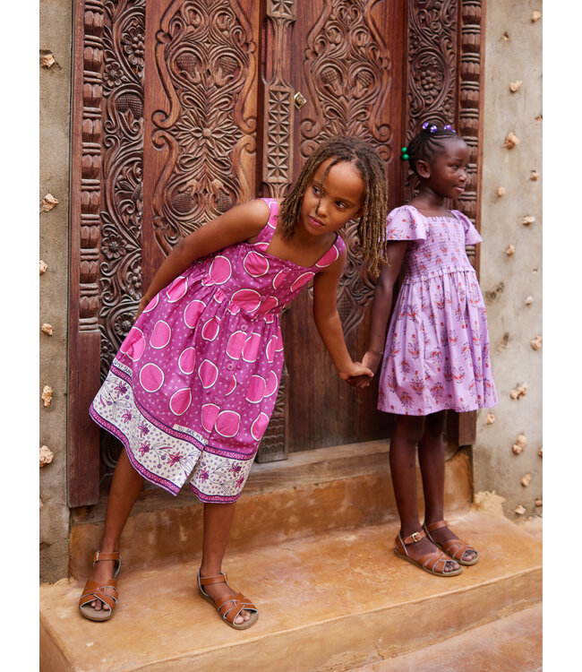 Tea Collection Sleeveless Button Front Dress - Elimu Leso