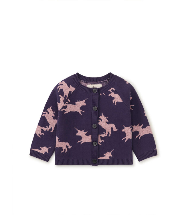 Tea Collection Unicorn Baby Cardigan