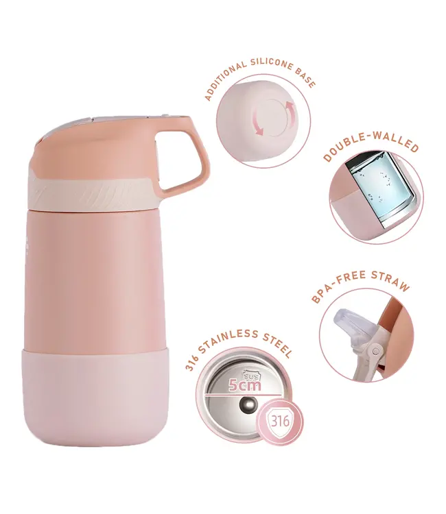 FJ Bottle Insulated Kid's Water Bottle - Bright Yellow