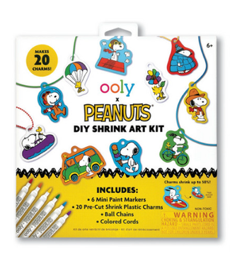 Ooly Peanuts: DIY Shrink Art Kit + Mini Paint Markers