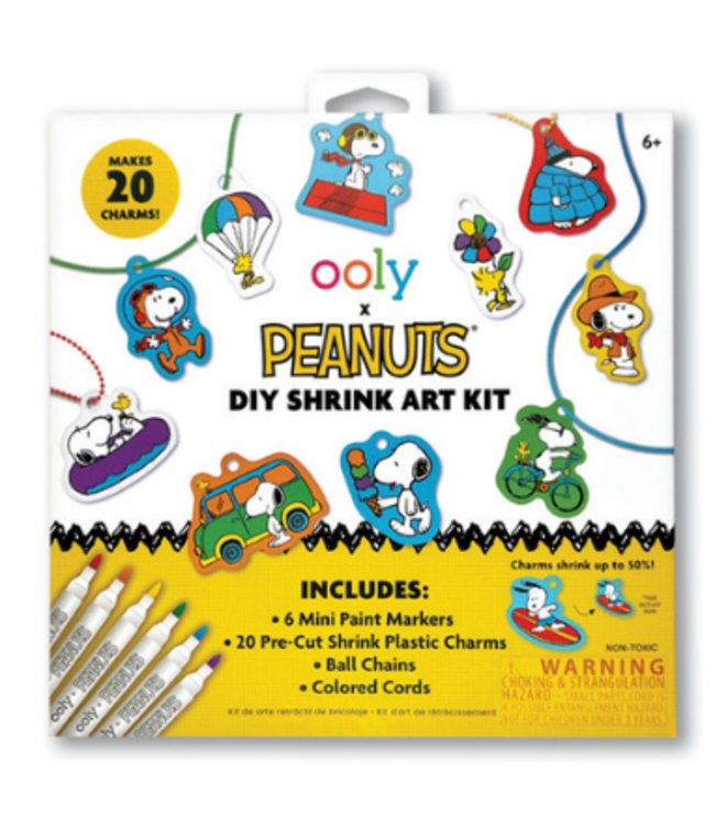 Ooly Peanuts: DIY Shrink Art Kit + Mini Paint Markers