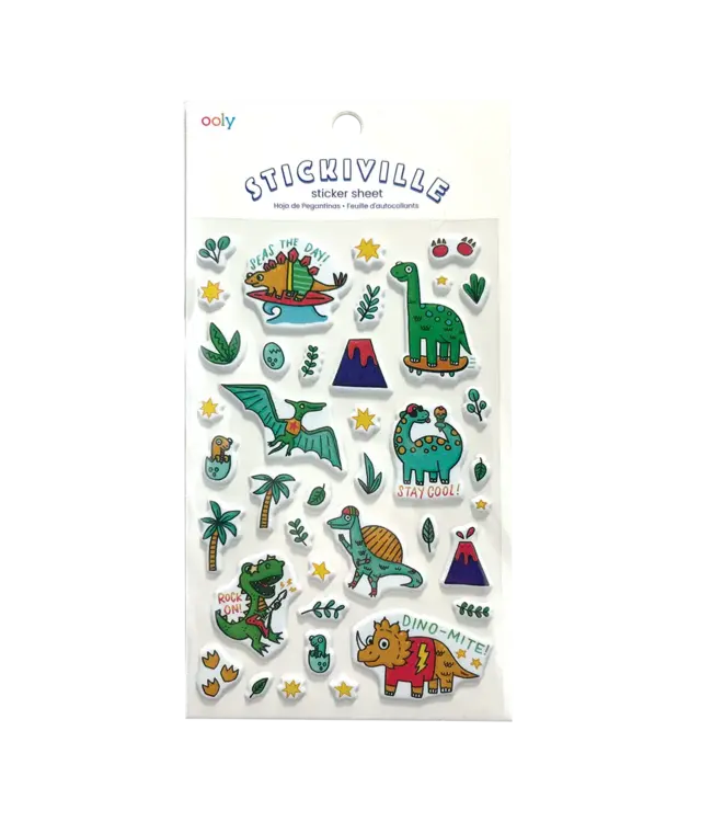 Ooly Stickiville - Dino-Mite!