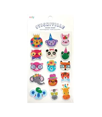 Ooly Stickiville - Party Animals