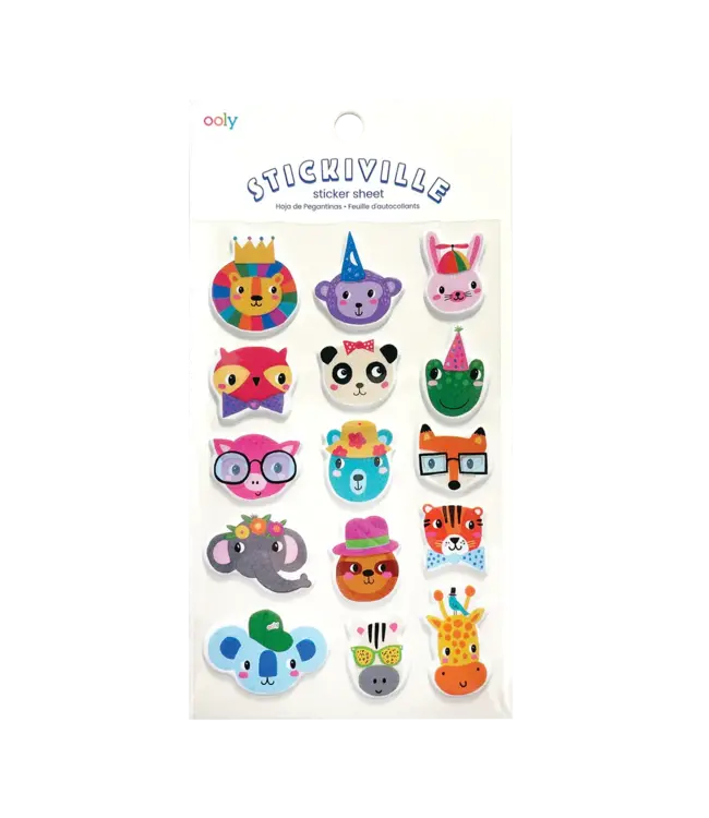 Ooly Stickiville - Party Animals