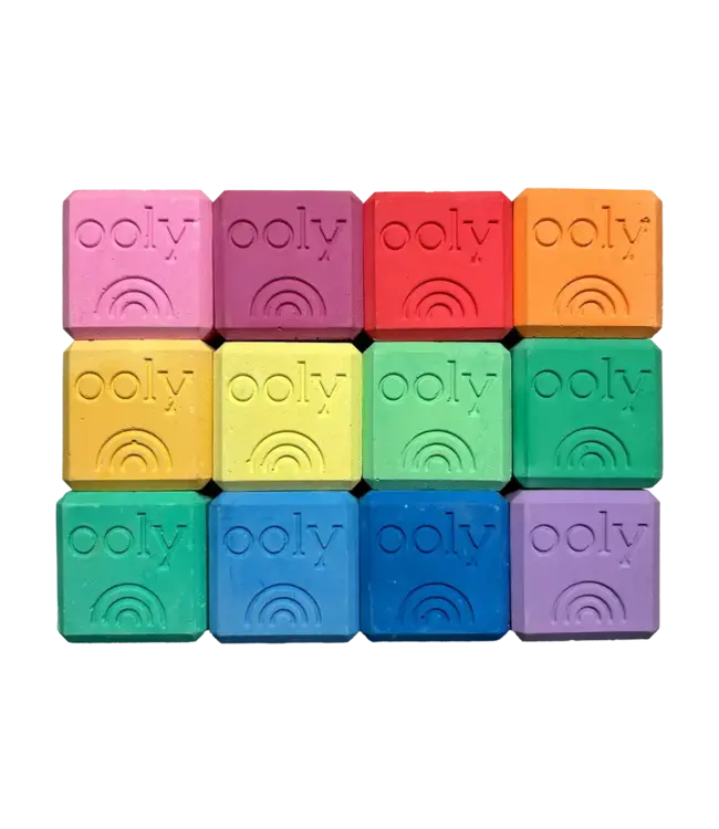 Ooly Chalk-O-Rama Block Sidewalk Chalk