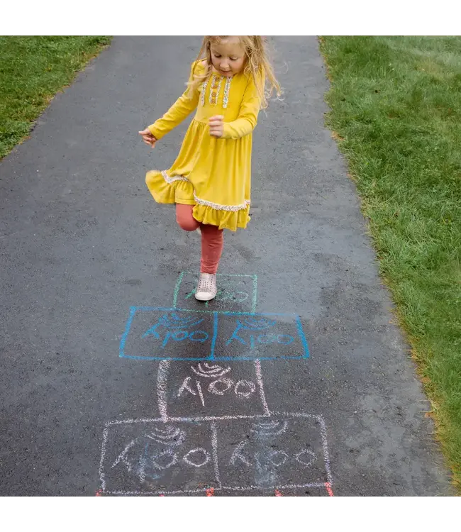 Ooly Chalk-O-Rama Block Sidewalk Chalk