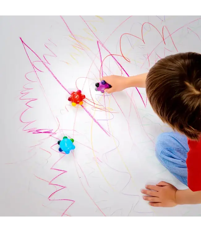 Ooly Color Burst Grip Crayons