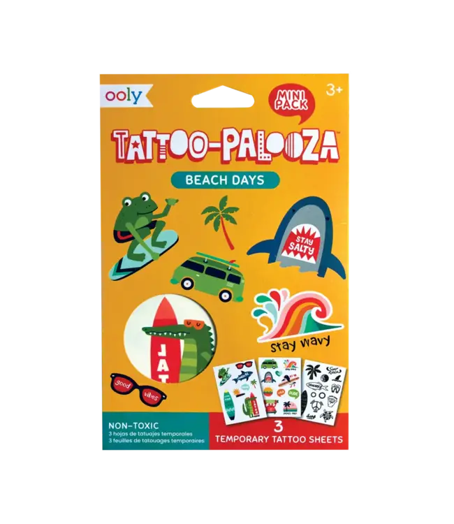 Ooly Mini Tattoo  - Beach Days