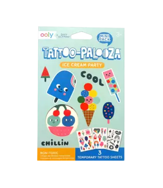 Ooly Mini Tattoo  - Ice Cream Party