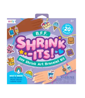 Ooly Shrink-Its  Fun B.F.F. Bracelet Kit