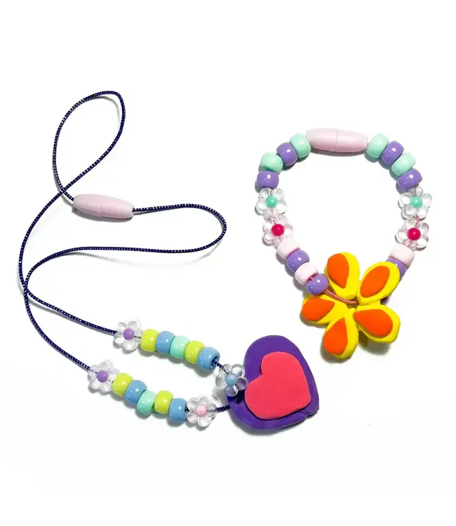 Ooly Creatibles Air Dry Clay Jewelry Kit