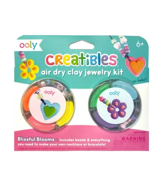 Ooly Creatibles Air Dry Clay Jewelry Kit