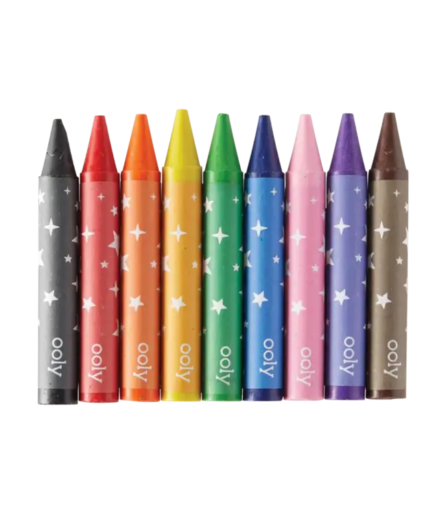 Ooly Carry Along Crayon & Coloring Book Kit -Garden Pals