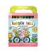 Ooly Carry Along Crayon & Coloring Book Kit -Garden Pals
