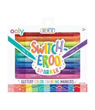 Ooly Switch-Eroo Sparkle Glittery Color Changing Makers