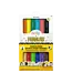 Ooly Peanuts: Double-Ended Brush & Stamp Markers - Set of 6