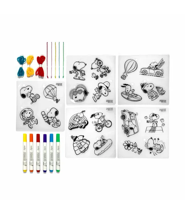 Ooly Peanuts: DIY Shrink Art Kit + Mini Paint Markers