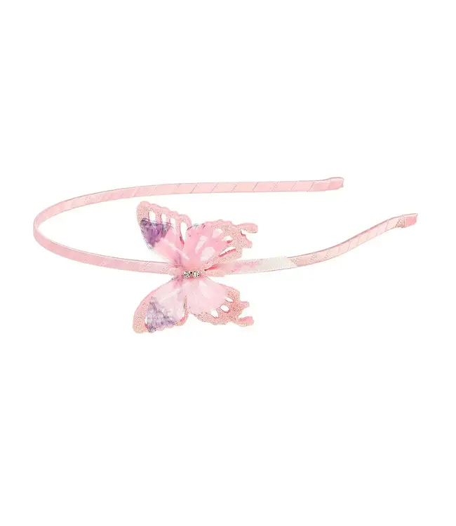 Speed Monkey Tiara - Pink Butterfly Cathleen