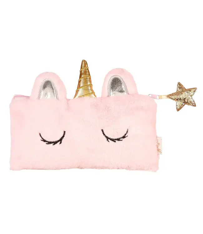 Speed Monkey Pencil Case - Unicorn Pink