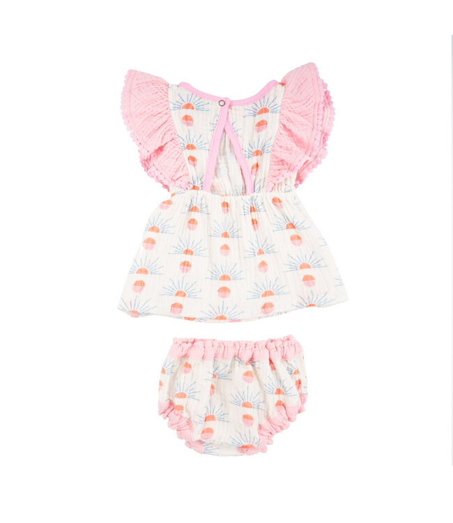 Miki Miette Mia Layette Set - Western Sun