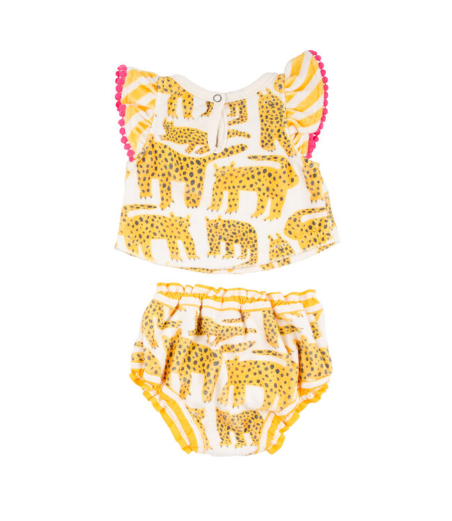 Miki Miette Yasi Bloomer Set - Cheetah