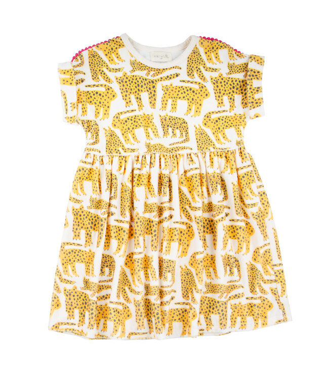 Miki Miette Maxime Dress - Cheetah