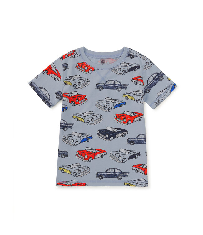 Tea Collection Printed Tee - Cuban Cars