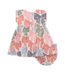 Pink Chicken Baby Adaline Dress Set - Multi Striped Bows