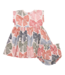 Pink Chicken Baby Adaline Dress Set - Multi Striped Bows