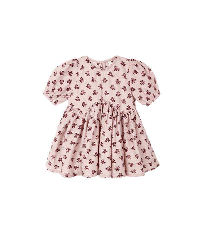 Rylee & Cru Rose Dress - Blush Fleur