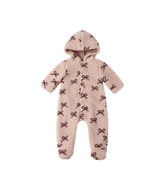 Rylee & Cru Fleece Jumpsuit - Bows