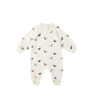 Rylee & Cru Raglan Jumpsuit - Dachshund