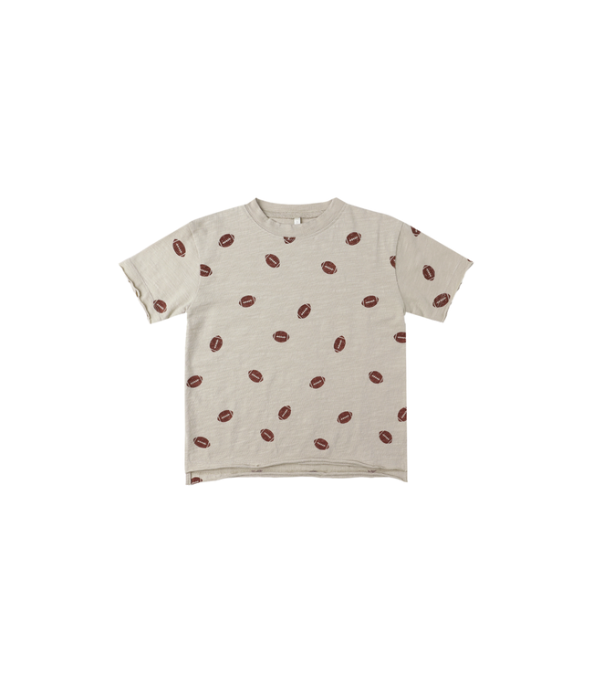 Rylee & Cru Raw Edge Tee - Footballs