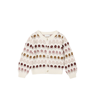 Rylee & Cru Baby Cheyenne Cardigan - Floral Jacquard