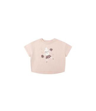 Rylee & Cru Boxy Tee - Poodle
