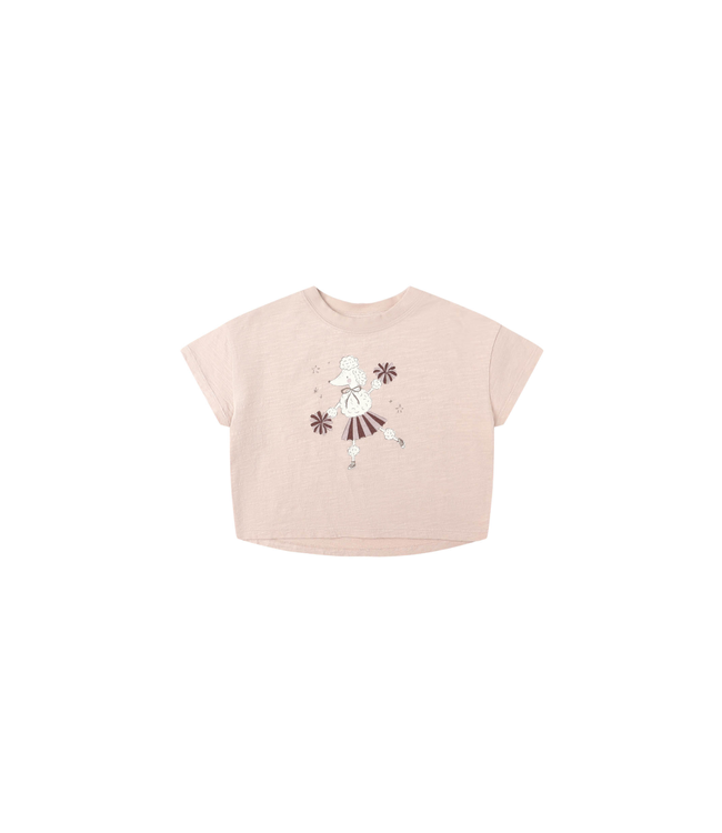 Rylee & Cru Boxy Tee - Poodle
