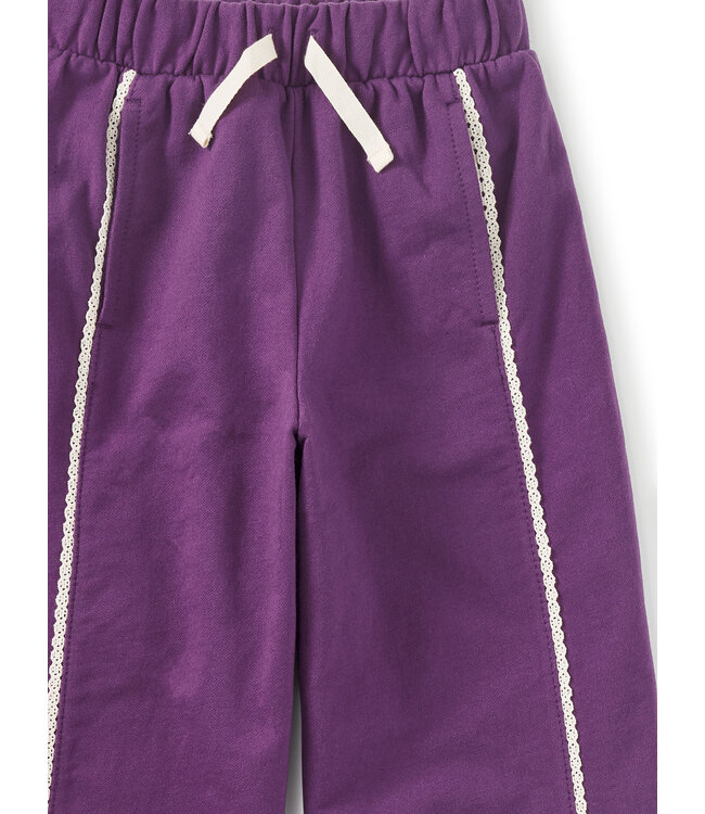 Tea Collection Lace Trim Track Pants