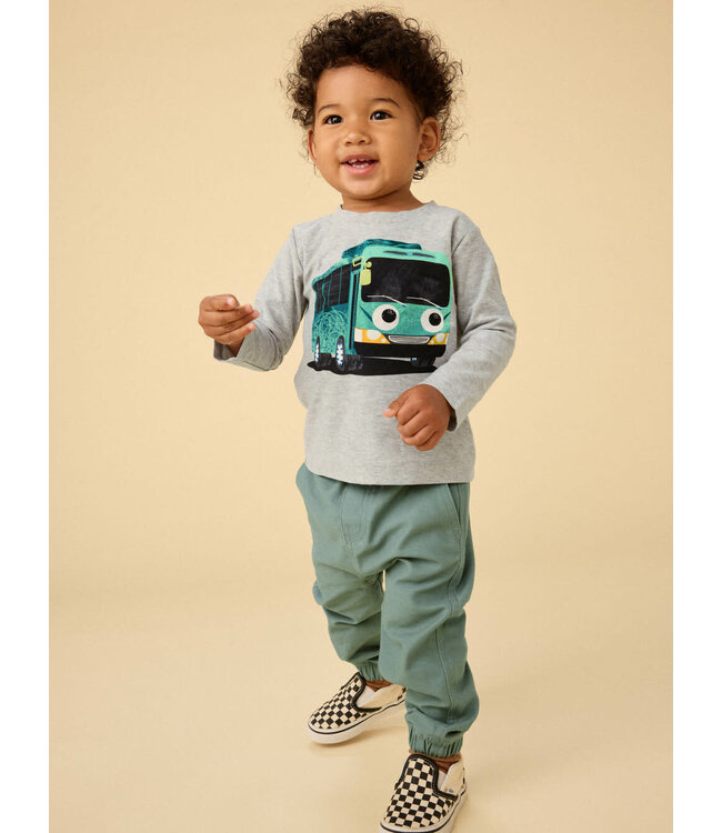 Tea Collection Small Steps Baby Pants - Dried Rosemary