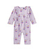 Tea Collection Ruffle Shoulder Baby Romper - Bow Tie Cats