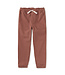 Tea Collection Game On Reverse Twill Joggers - Russet