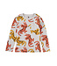 Tea Collection Long Sleeve Printed Pocket Tee - Lightning Tiger