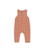 Rylee & Cru Button Jumpsuit - Poppy Check