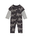 Tea Collection Layered Button Up  Baby Romper