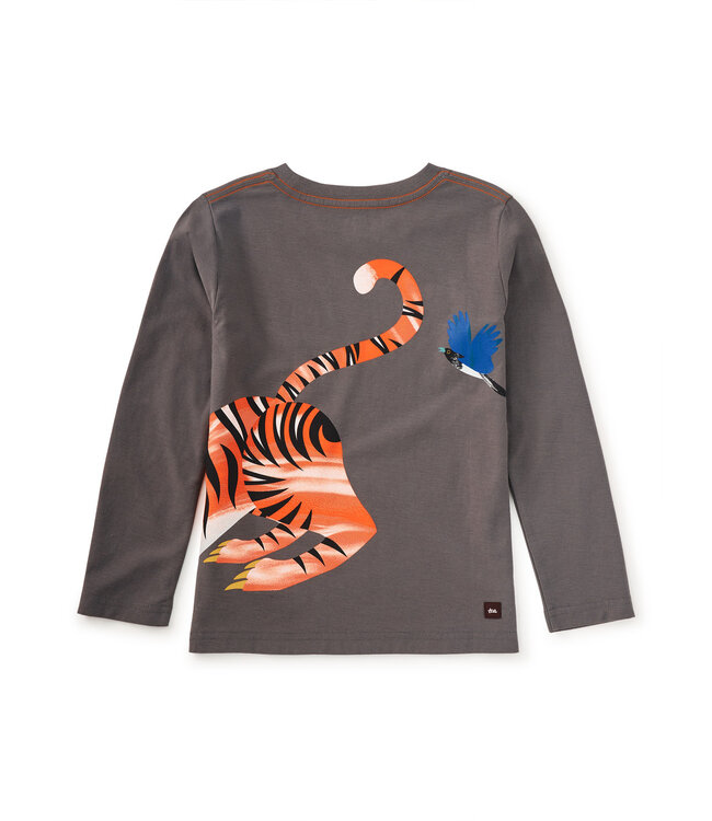 Tea Collection Tiger & Magpie Double Sided Tee