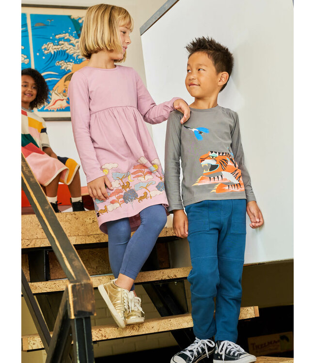 Tea Collection Tiger & Magpie Double Sided Tee