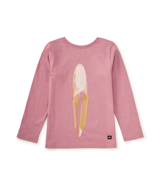 Tea Collection Reading Fox Double Sided Tee