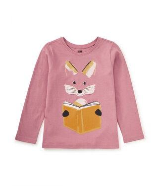 Tea Collection Reading Fox Double Sided Tee